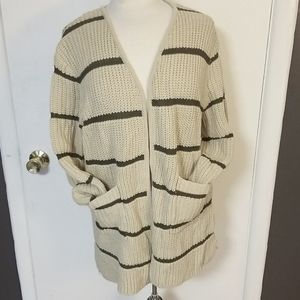 Long cardigan sweater size small